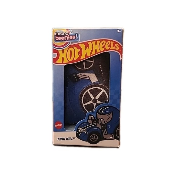 Hot Wheels Other - Hot Wheels‎ Micro Teenies Plush 3" Twin Mill  NIB 2025